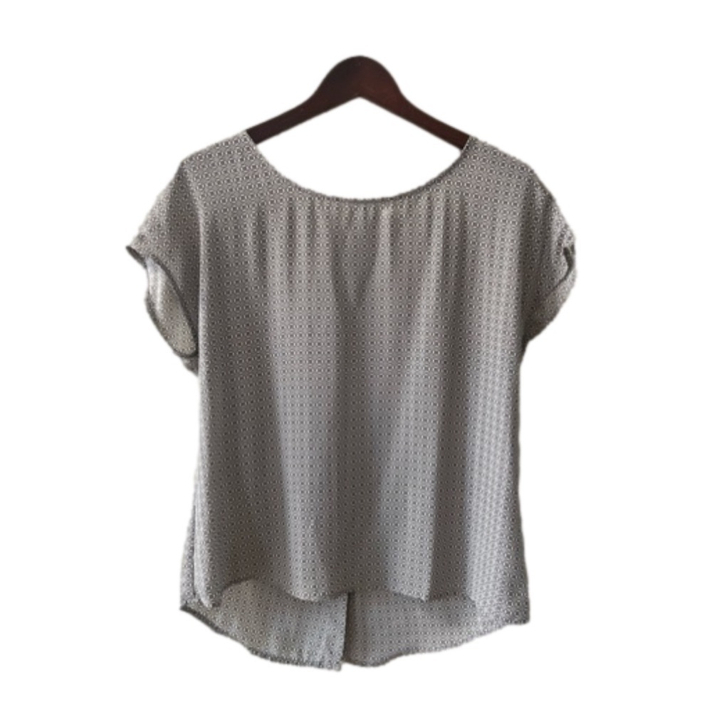 Max Studio Back Button Down Blouse Size S Women